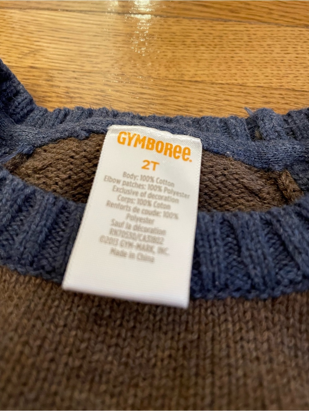 2t Gymboree boys knit fox sweater - Picture 4 of 5